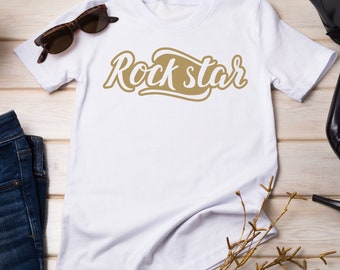Rock Star SVG, DXF Downloadable File