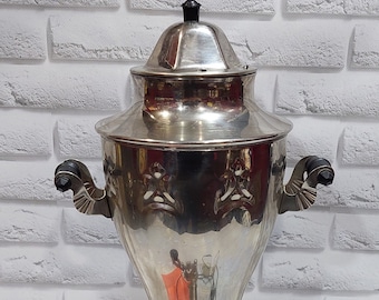 電気サモワール。電気サモワール。電気サモワールケトル。アンティーク