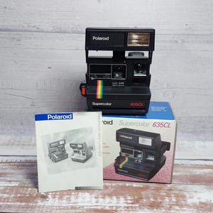 Polaroid Supercolor 645 + instructions d'emballage d'origine - France