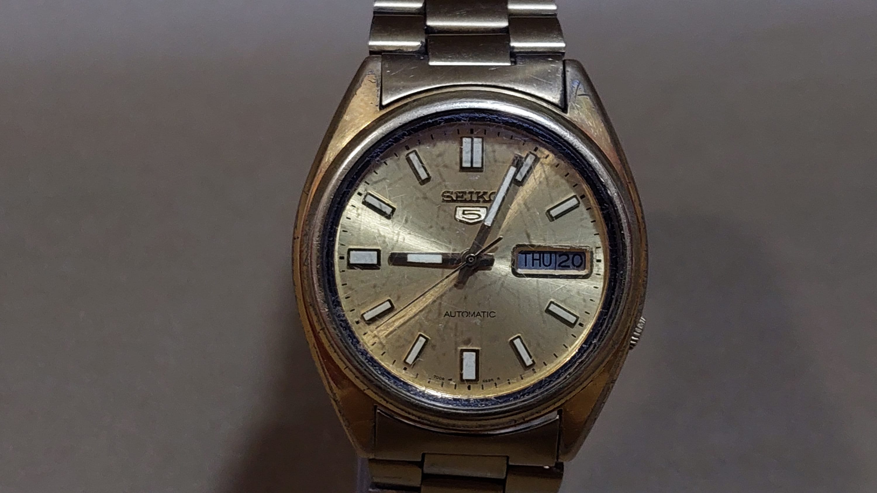 Old SEIKO 5 Men display picture 3