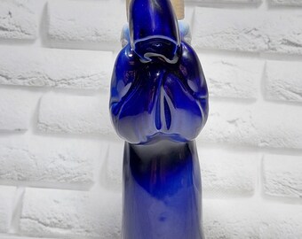 デキャンタボトル 磁器 MONK コバルト - Etsy 日本