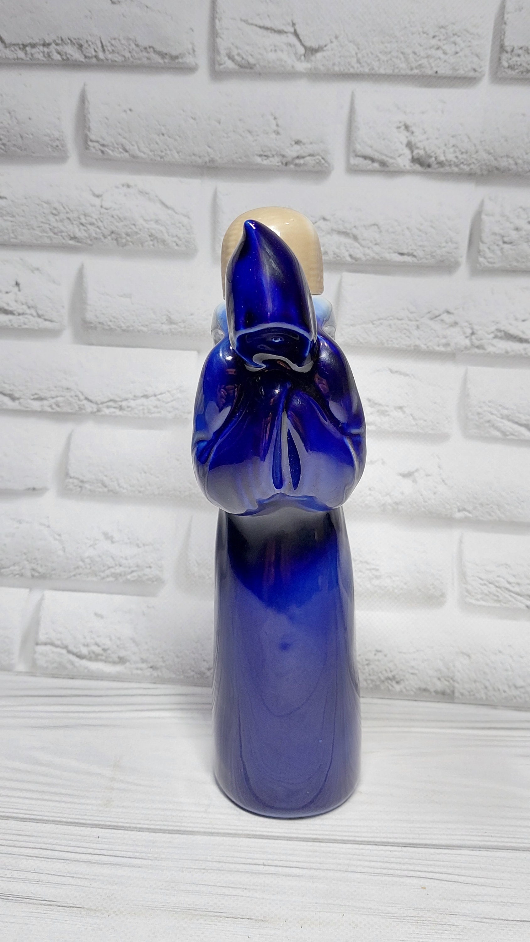 デキャンタボトル 磁器 MONK コバルト - Etsy 日本