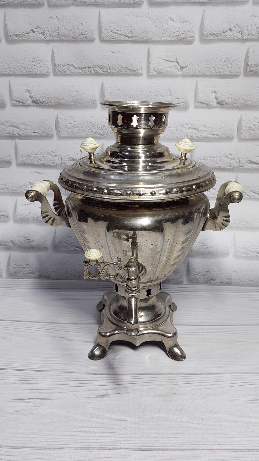 Samovar, Chrome Samovar. Bronze Samovar in Chrome. Electric Samovar ...