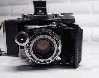ヴィンテージのウェルミー6折りたたみカメラ、120ロールフィルム