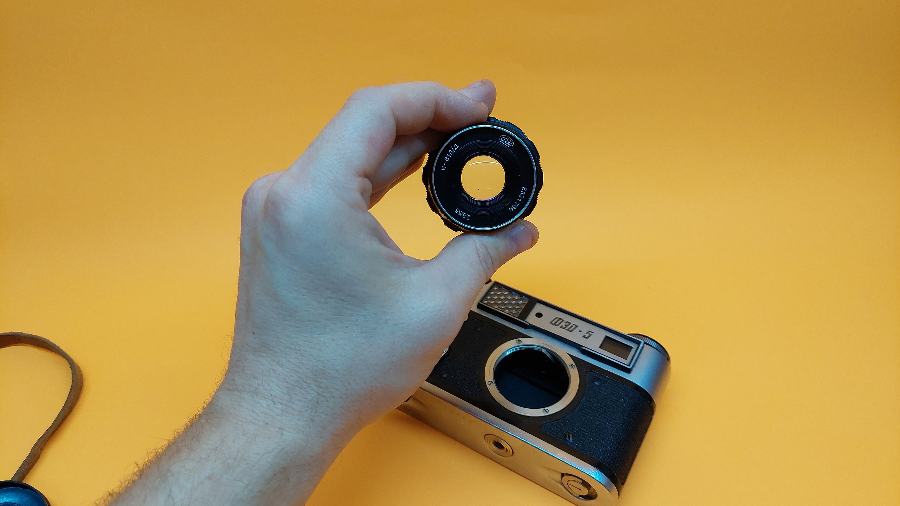 Camera FED - 5 Lens Industar - 61 Ld (2.8/55) Olympics