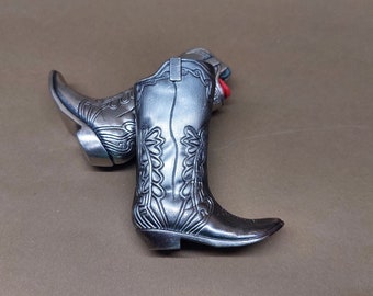Vintage "Cowboy Boot" lighter case from the 90s. NEW!!!, Stylish men's accessory, holder for a lighter case