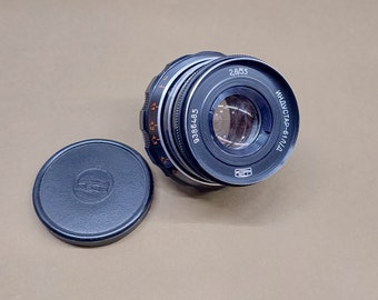 Lens Industar 61 LD 61 2.8/55 USSR M39 for rangefinder FED Ukraine Rare Vintage
