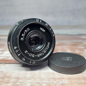 lens Industar 50-2 50mm F3.5.M42mm vintage lens, Photography Products, lens for SLR cameras