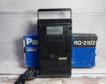 Panasonic RQ-2102 Cassette Portable Recorder With Box - Etsy