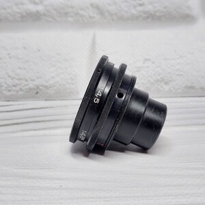 RARE Sharp OMP 1-60-1 60mm f/4.5 USSR Micro Macro 14.8x lens M39 BeLOMO image 5