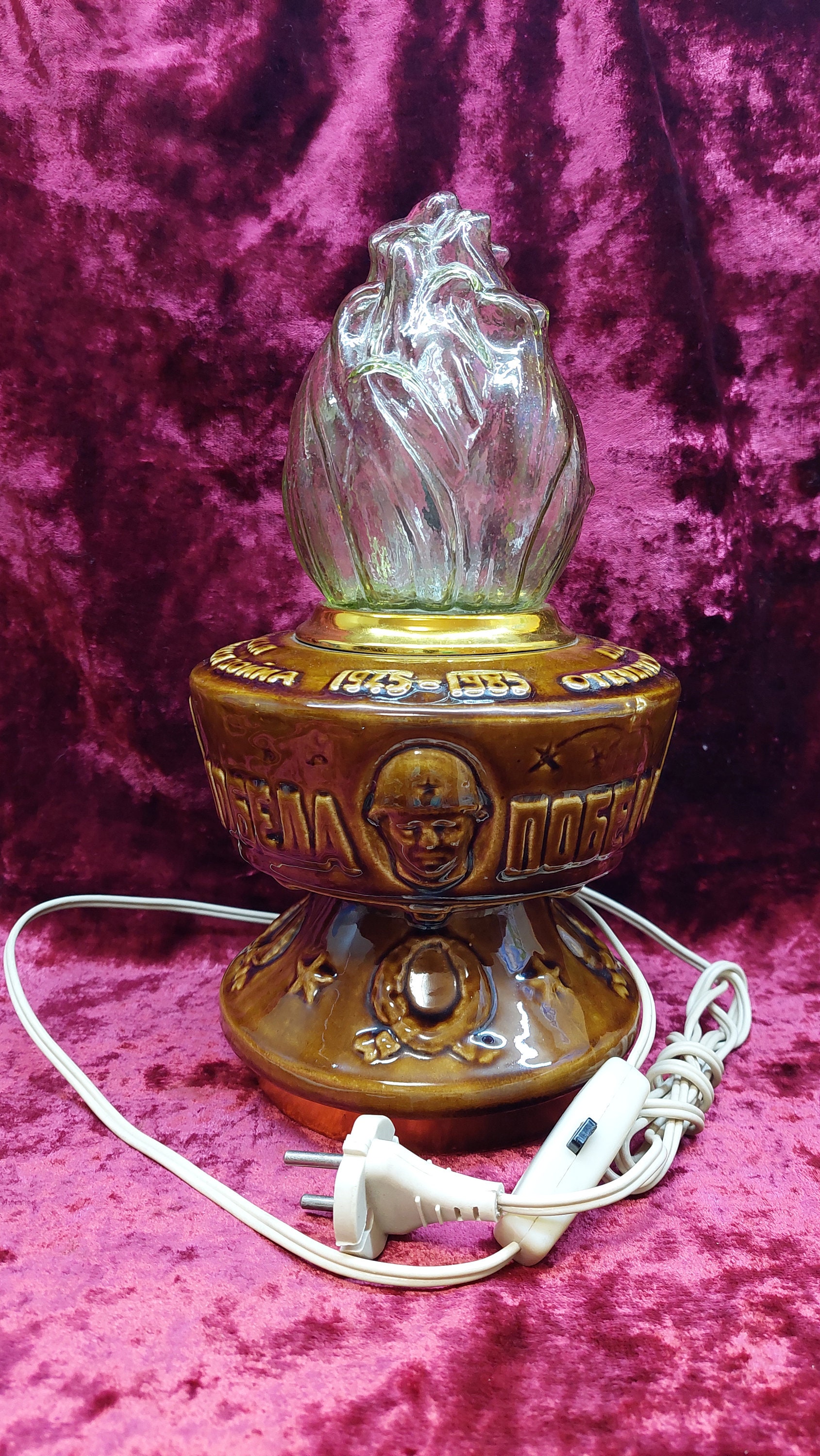 Lebber Vintage® XXL Torch Lamp, Castle Lamp, Wall Lamp, Flame Shape -   Israel
