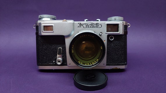 Kiev- 4A Camera Lens JUPITER - 8M (2 / 50) CONTAX Camera USSR