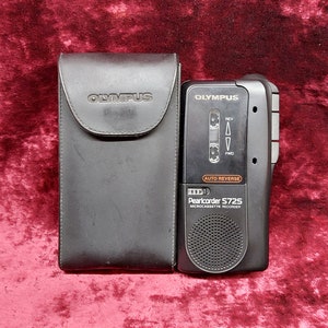 Olympus Pearlcorder S725 Vintage Voice Recorder, Olympus Micro