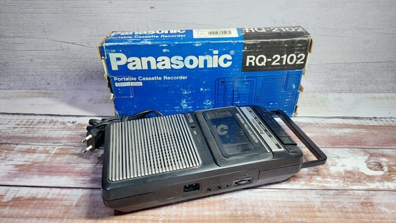 Panasonic RQ-2102 Cassette Portable Recorder With Box - Etsy