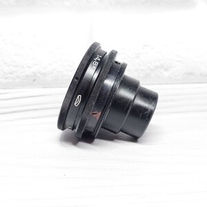 RARE Sharp OMP 1-60-1 60mm f/4.5 USSR Micro Macro 14.8x lens M39 BeLOMO image 2