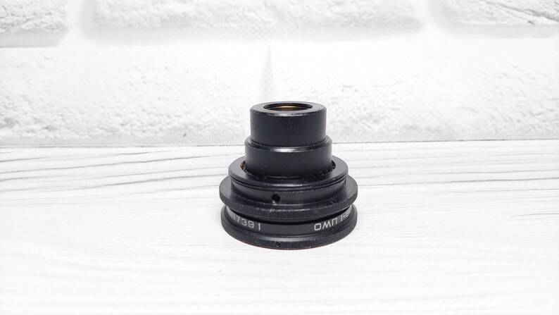 RARE Sharp OMP 1-60-1 60mm f/4.5 USSR Micro Macro 14.8x lens M39 BeLOMO image 3
