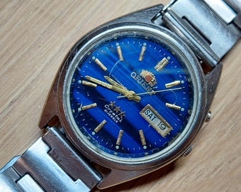 1980年代 ORIENT オリエント 3 スター メンズ ウォッチ ヴィンテージ