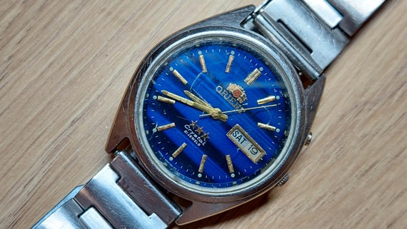 1980年代 ORIENT オリエント 3 スター メンズ ウォッチ ヴィンテージ