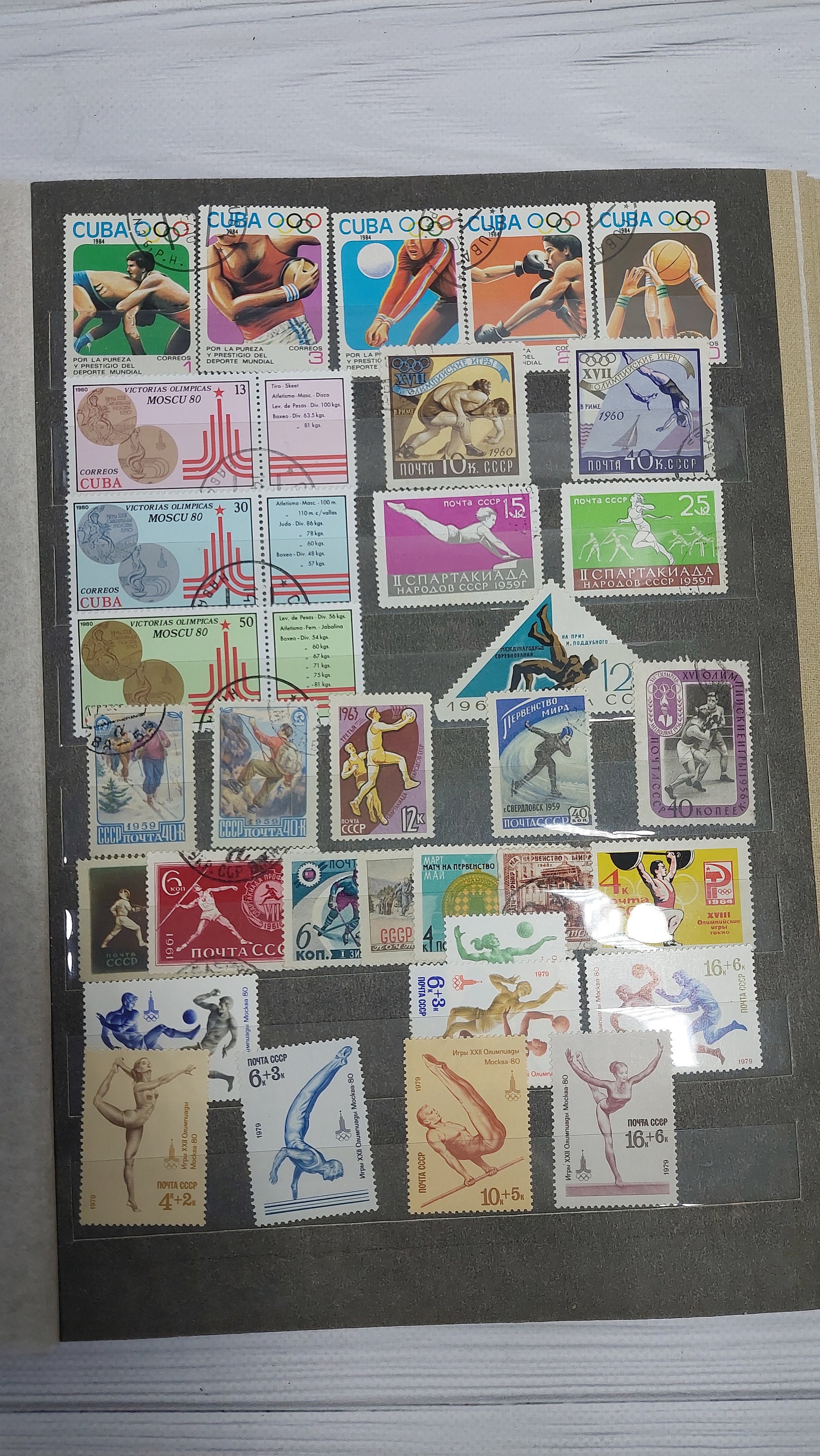 ソ連切手付きの大きな収集価値のあるアルバム - Etsy 日本