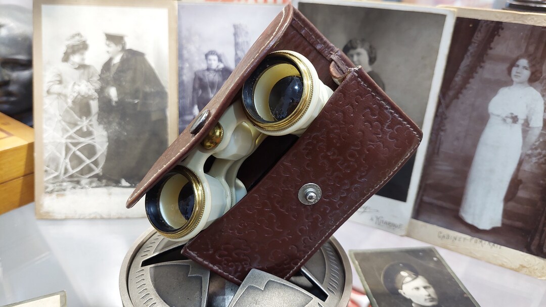 Theater Binoculars TITANIC, Antique Opera Binoculars Pocket Binoculars in a Titanic Case Etsy