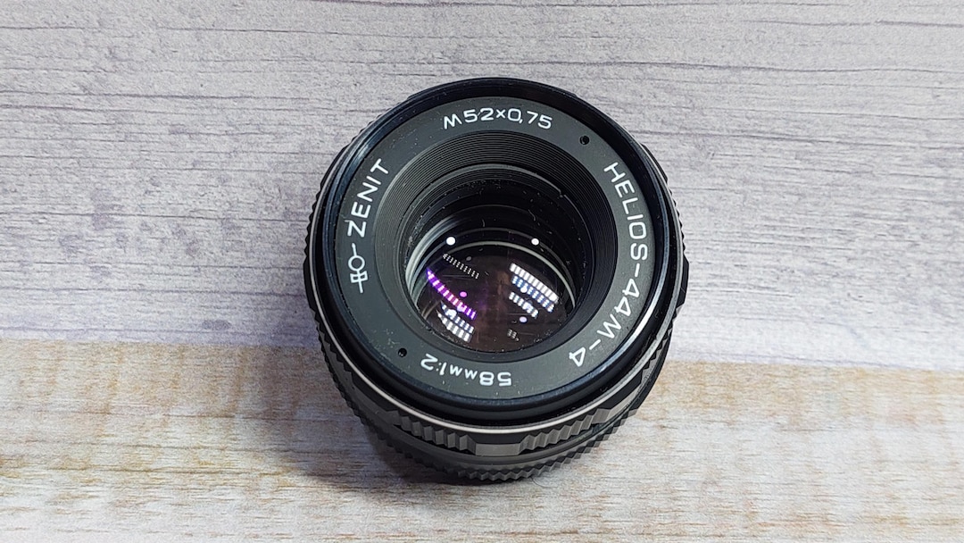 HELIOS 44M-4 2/58mm ビンテージレンズ、M42マウント付きデジタル一眼