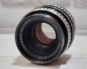 CARL ZEISS Pancolar Auto 50 Mm 1.8 Mc Lens I DDR Pentacon