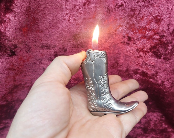 Vintage cowboy Boot Lighter Case From the 90s. NEW, Stylish Men's