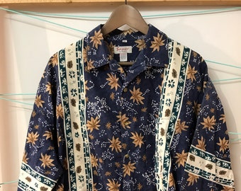 Men's Vintage Hawaiian Shirt Size XL