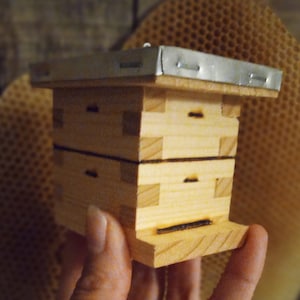 Handcrafted Beehive Ornament