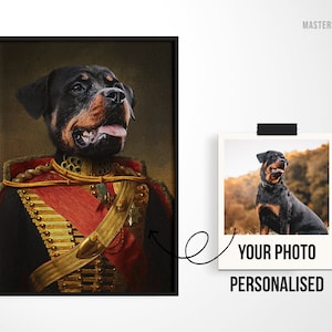 Custom Dog Portrait, Pet Portrait Royal, Historical Pet Portrait, Funny Pet Lover Gift, Royal Pet Portrait, Renaissance Dog Portraits image 5