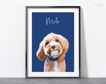 personalised pet print