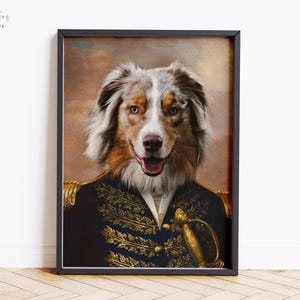 Custom Dog Portrait, Pet Portrait Royal, Historical Pet Portrait, Funny Pet Lover Gift, Royal Pet Portrait, Renaissance Dog Portraits