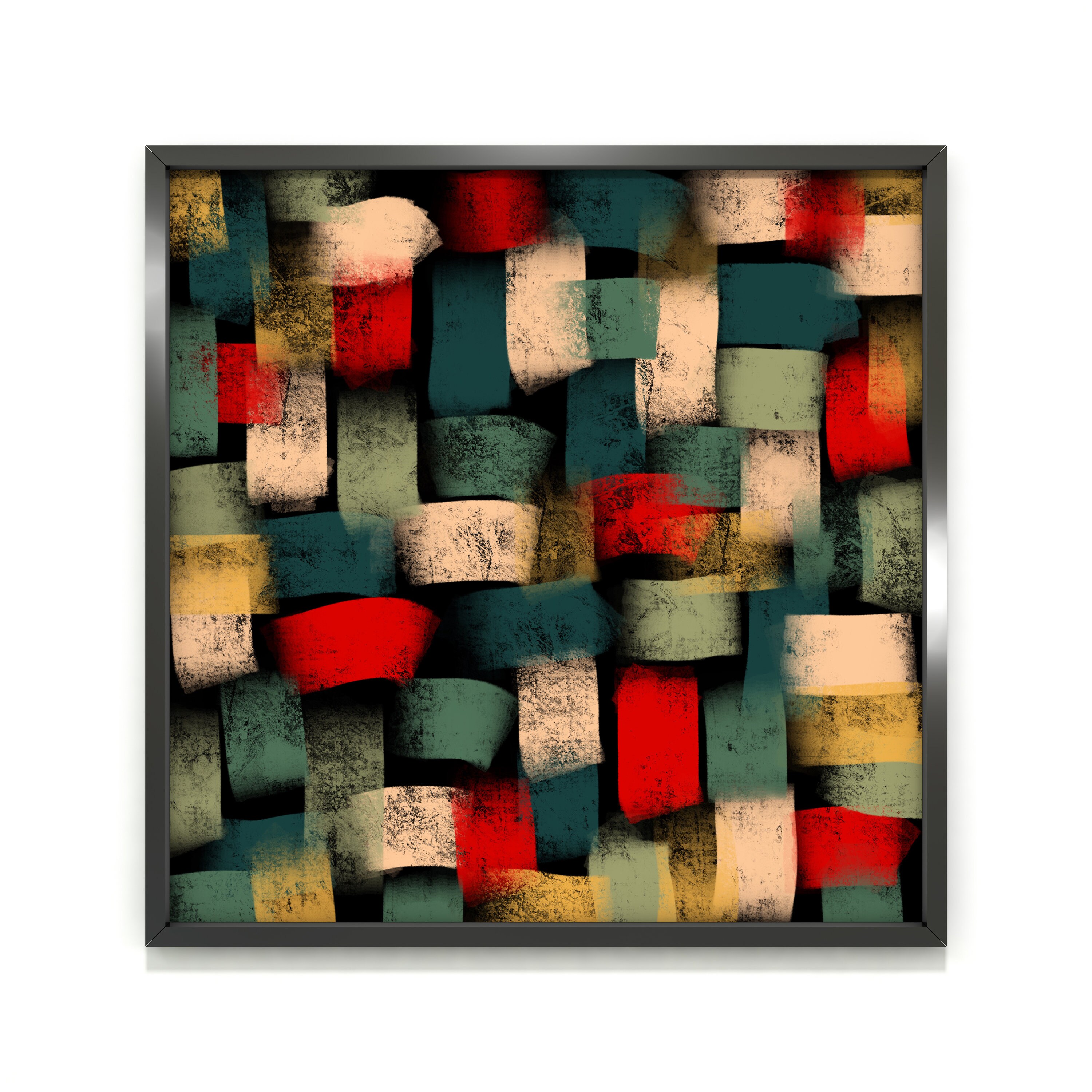 Abstract Art Print Color Block Art Printable Colorful Wall Etsy