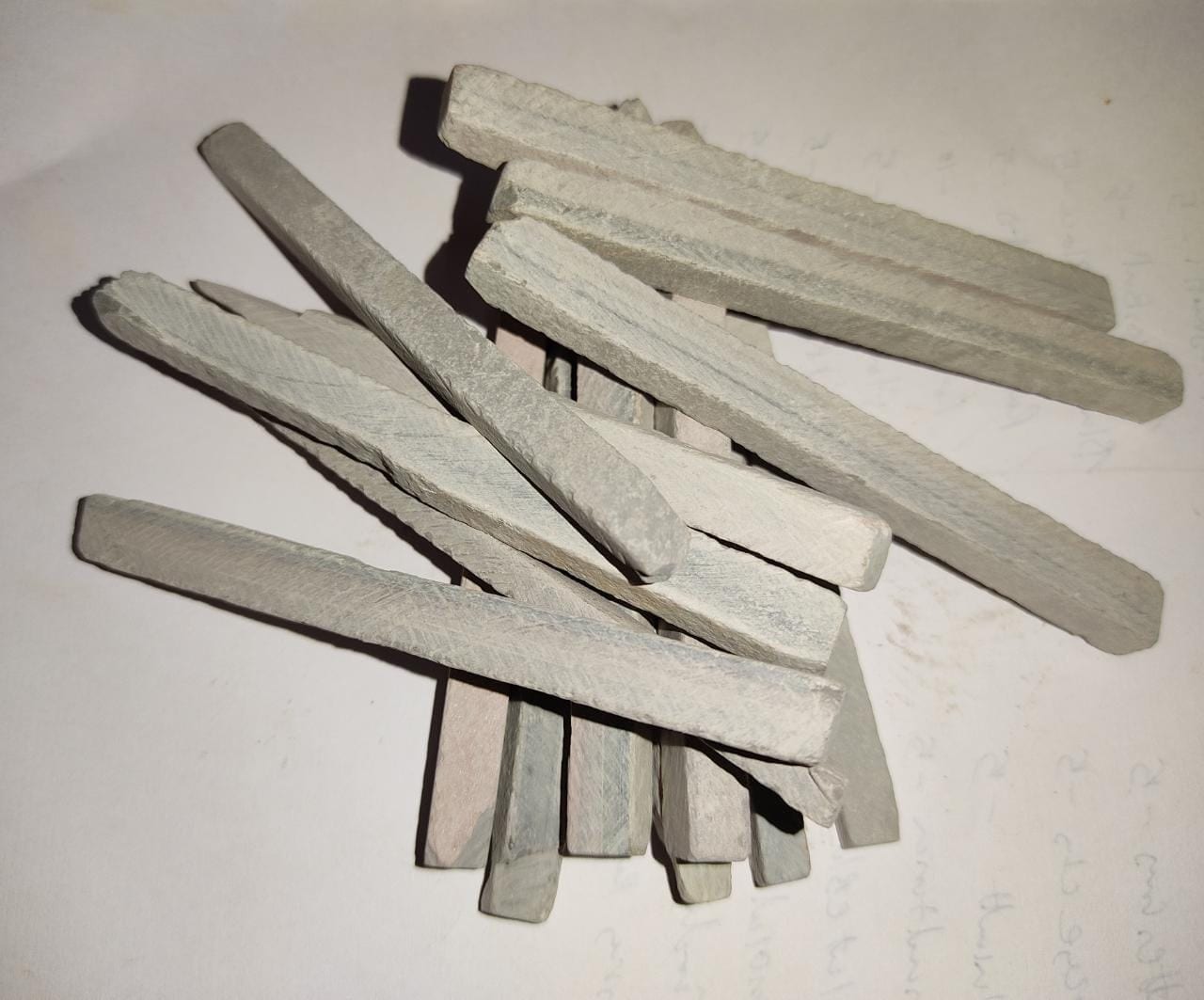 Slate Pencil to Eat Slate Pencil Indian Slate Pencil Chalk Natural Slate  Chalk Chalk Pencils slate Pencils Pack of 300g