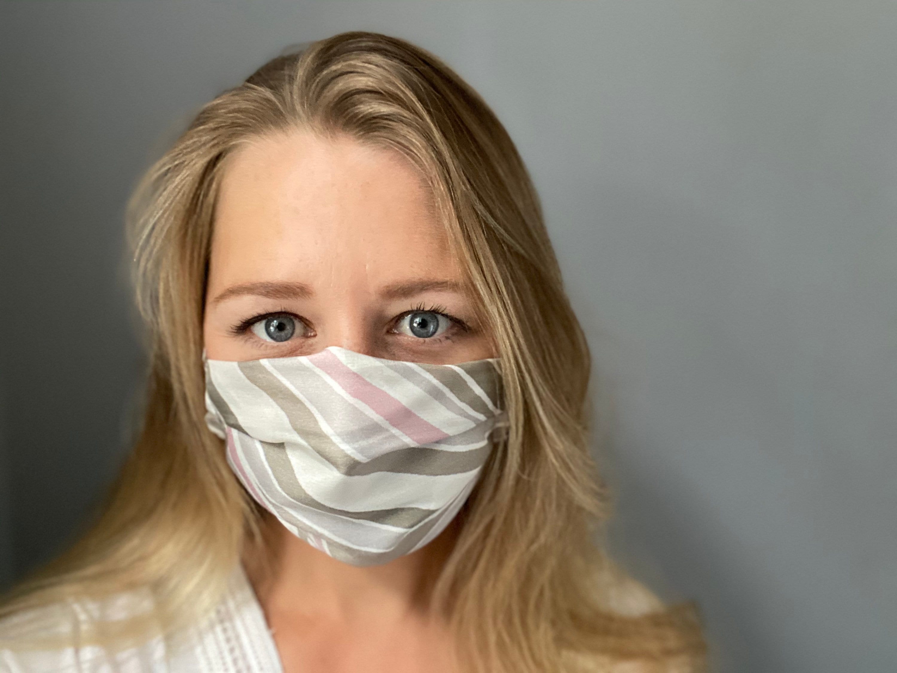 Designer Silk Face Mask. Luxury Pleated 100 Silk. Breathable Etsy UK