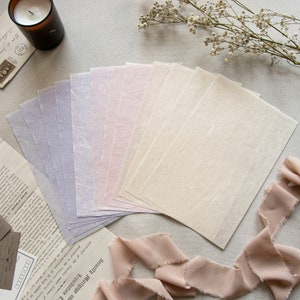 Carte fatte a mano / Carta fatta a mano sottile, Carta Washi / SP6