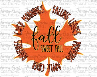 Download Fall Sweet Fall Svg Etsy