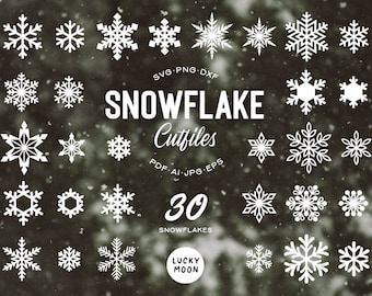 Snowflake svg cutfile Snow flake svg cut file Christmas clipart download snow png eps dxf jpg pdf Cricut Silhouette Winter Holiday svgs