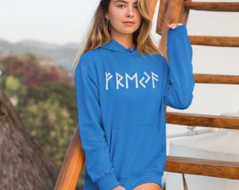 freya fur hoodie