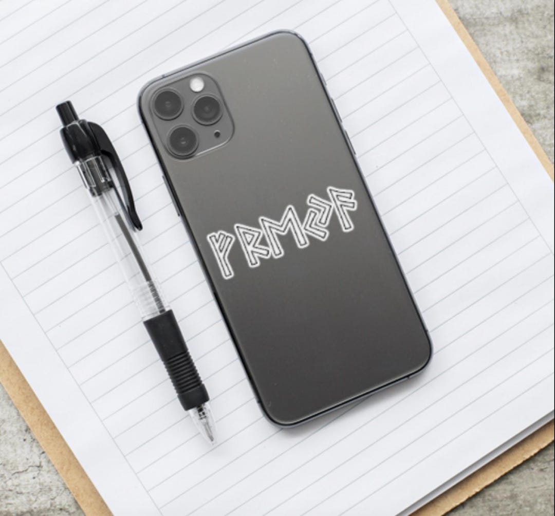 Freya Runes Sticker / Norse Mythology Kiss Cut Freya Sticker Decal ...