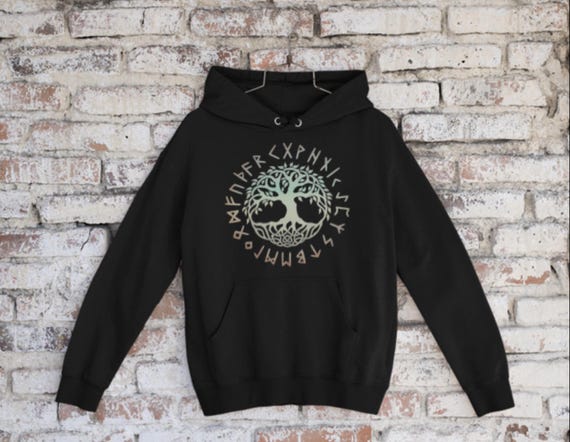 Yggdrasil Sudadera Arbol De La Vida Árbol De Laida Yggdrasilikingo