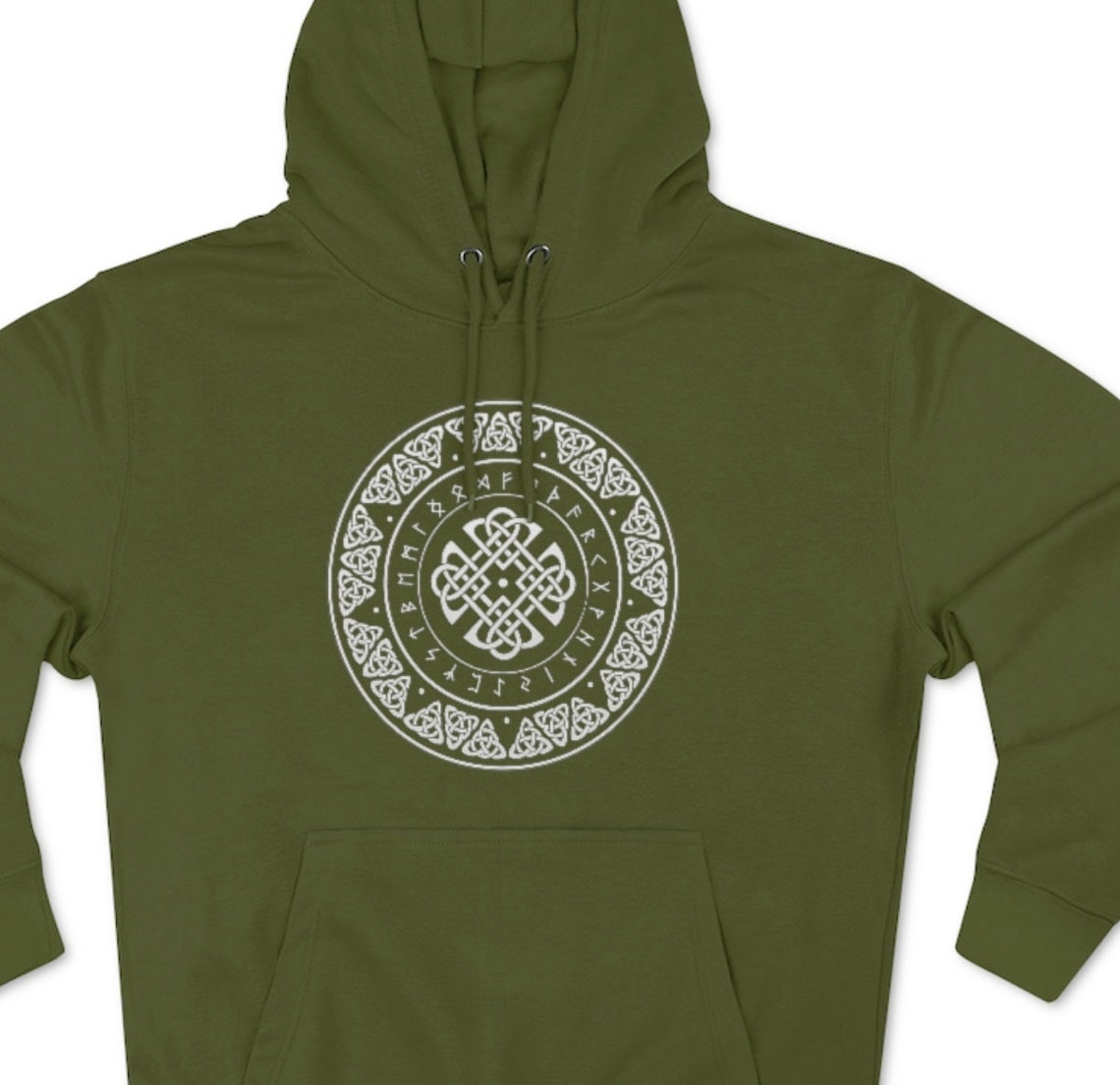 Viking Hoodie / Viking Runes Pullover Hoodie / Women / Goddess Etsy