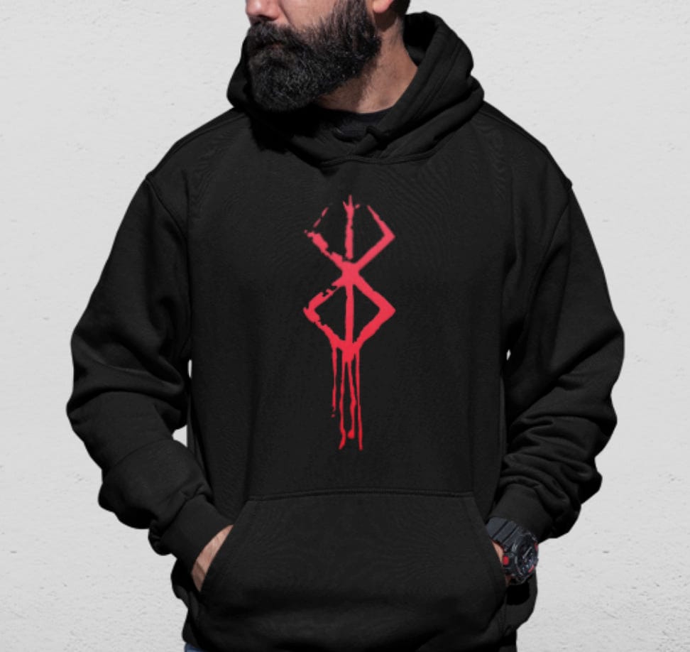 Berserk Memorial Edition Hoodie Unisex Drawstring Long Sleeve