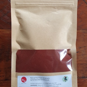 Red Sandalwood Dye Powder- 100% Natural Plant Dye & Medicinal Properties