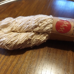 Totally Hand-twisted Organic Cotton Yarn