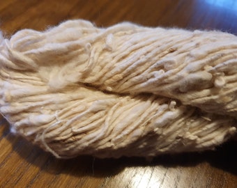 Totally Hand-twisted Organic Cotton Yarn