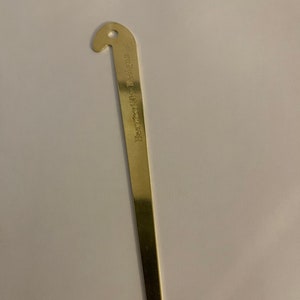 Brass Sley Threading Hook