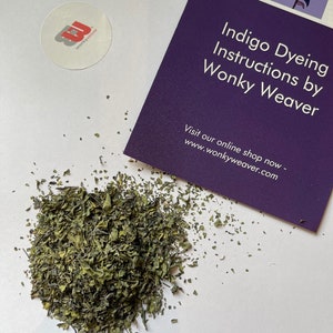 Natural Indigo Leaf chopped - 100% natural indigo