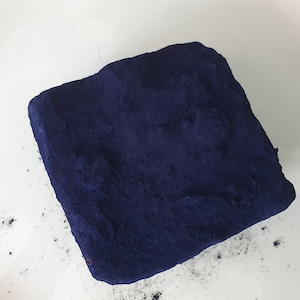 Indigo Dye Cake  - 100% natural and organic - 100g cake - ethically sourced gift item