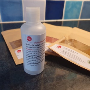 Dye Fixing Solution for Indigo, Natural & Procion Dyes (120ml) image 1